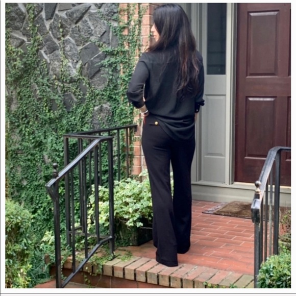 FAVORITE GOLD BUTTONS SAILOR PANTS - Picture 7 of 7